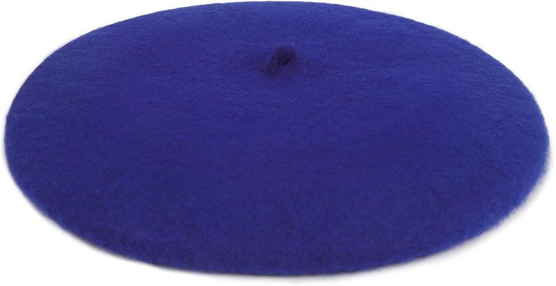 Wheebo Berets for Kids Wool French Beret Hats Artist Painter Hats for Little Girls Boys Solid Color Style - Image 2